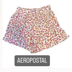 Aeropostal floral print shorts women’s Small new